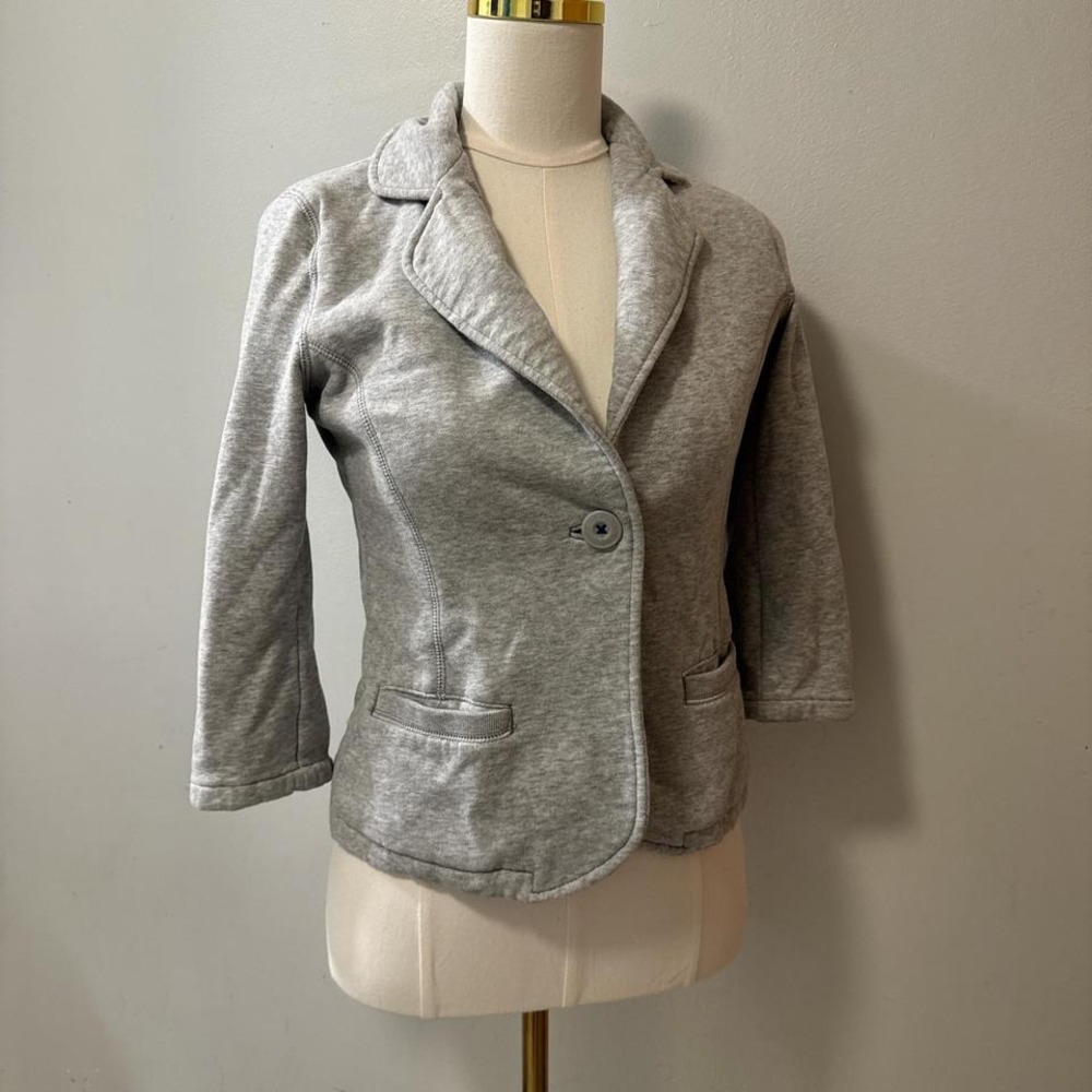 Y2K American Eagle Grey‎ Blazer Size Women's Small